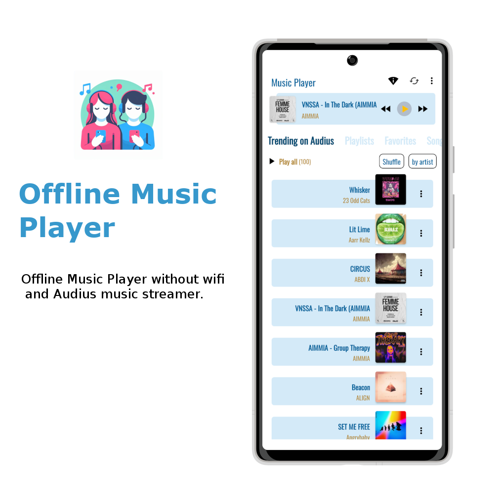 offline music player